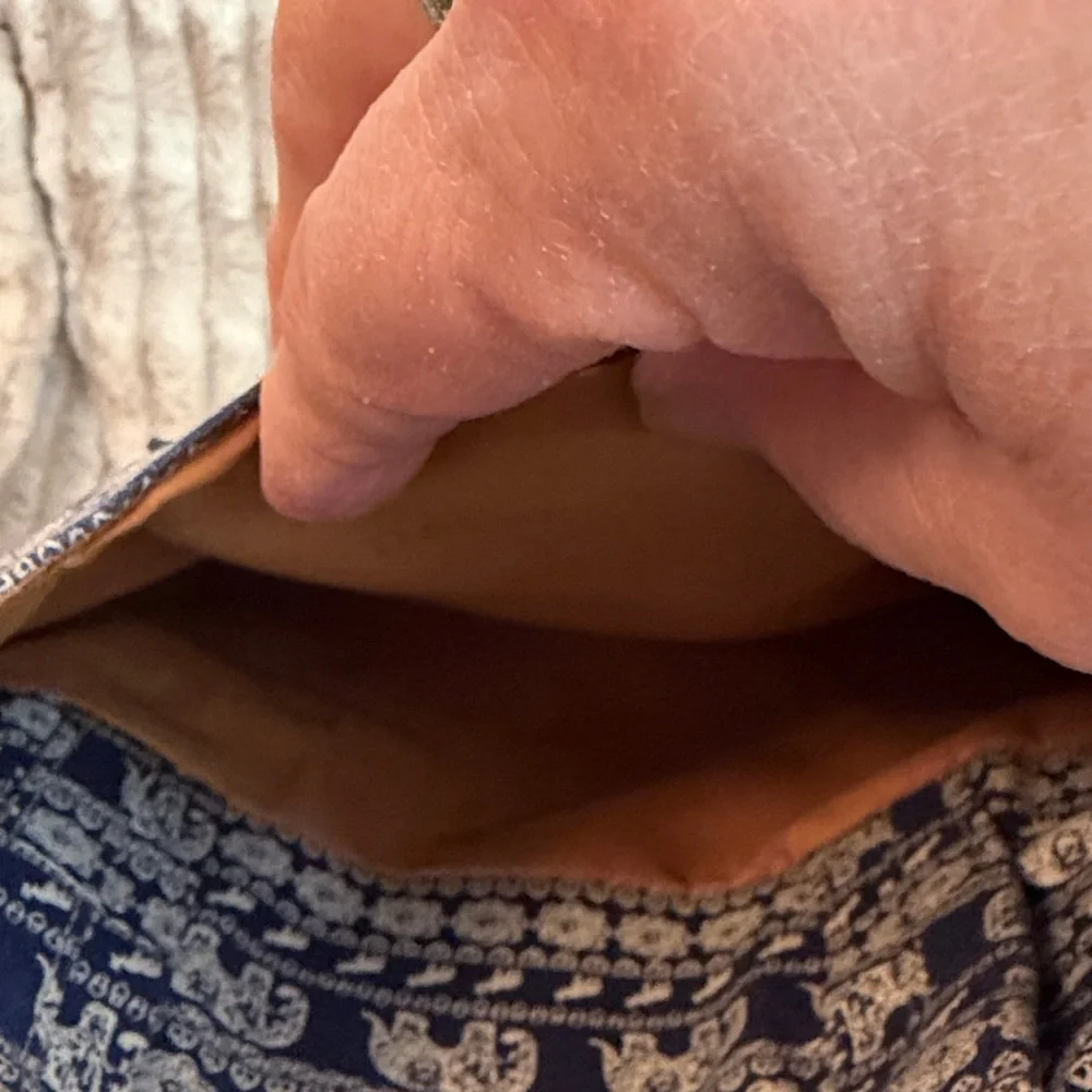 Dachee Blue Elephant Print Computer Bag